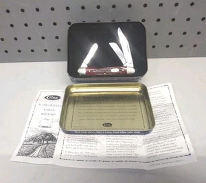 Vtg Case XX USA Stockman 3-Blade Folding Knife 5318 SS & Tin NOS - Picture 1 of 14