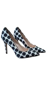Aldo Black And White Polka Dot High Heel Pumps US size 8 - Picture 1 of 7