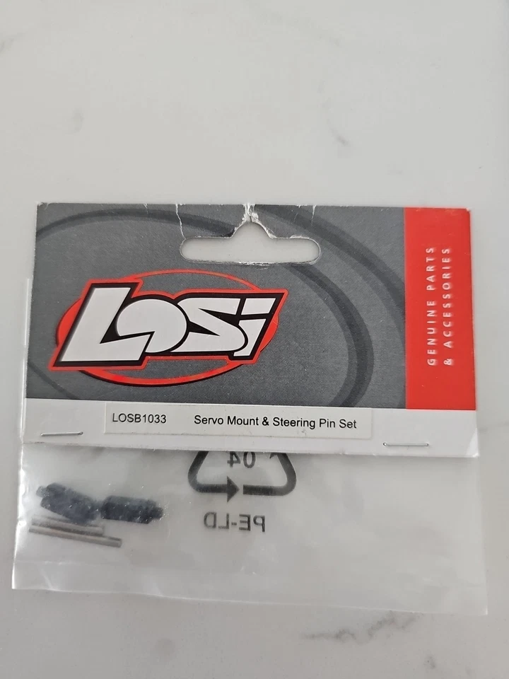 Losi LOSB1033 Mini-T Servo Mount & Steering Pin Set - Image 1 of 1