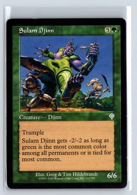 Sulam Djinn Invasion Uncommon – MTG Magic the Gathering Card - Image 1 of 4