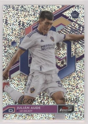 2023 Topps Finest MLS Speckle Refractor /175 Julian Aude Julián #79 Rookie RC - Image 1 of 2