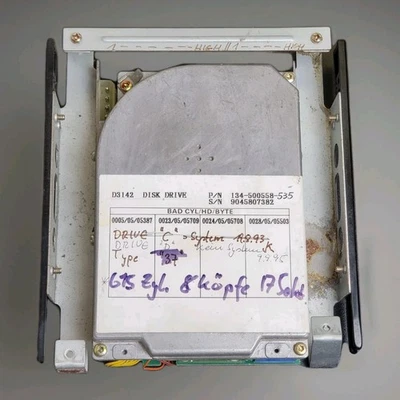 Vintage NEC D3142 42MB MFM 3600K 3,5" IDE Festplatte Desktop HDD2 - Bild 1 von 4