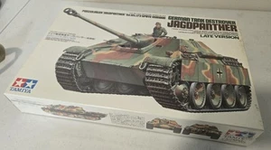 NEW TAMIYA 1:35 GERMAN Jagdpanther LATE VERSION MODEL KIT Kit 35203 WAR - Picture 1 of 4