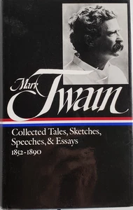Mark Twain Collected Tales, Sketches, Speeches & Essays 1852-1890. VG HC DJ 1992 - Picture 1 of 22