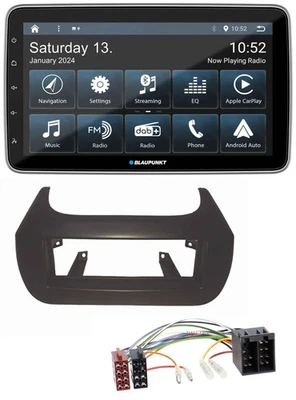 Blaupunkt USB DAB SD MP3 Bluetooth Autoradio für Citroen Nemo Fiat Fiorino Qubo - Bild 1 von 4
