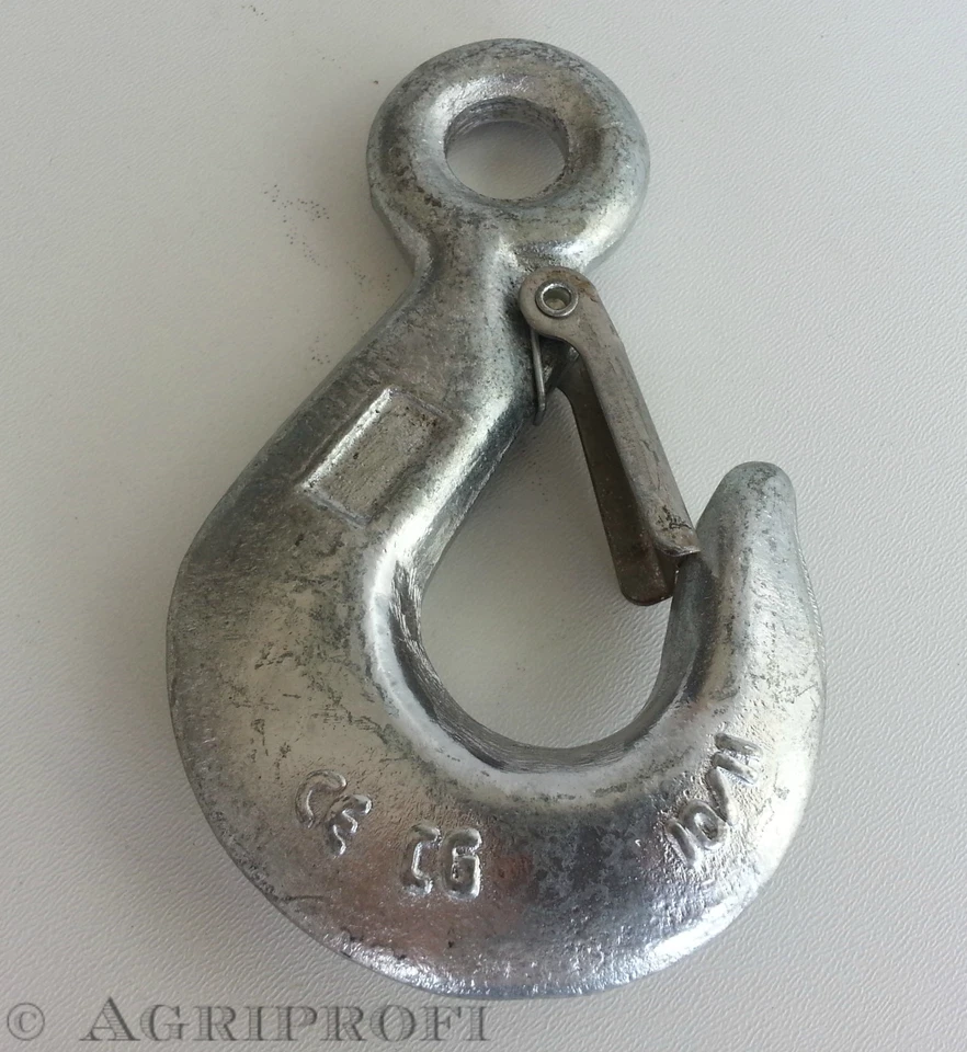 Forsthaken 250kg.Lasthaken Forstkette Rückekette Seilwinde - Bild 1 von 1