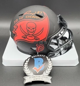 MINI CASCO ECLIPSE FIRMADO POR RONALD JONES TAMPA BAY BUCCANEERS INS BECKETT - Imagen 1 de 4