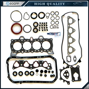 ECCPP Head Gasket Set For Honda Civic Del CRX DX HF D16A6 D15B2 D15B6 D15B7 SOHC - Picture 1 of 9