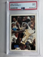 1995 Topps Rookie RC Kevin Garnett #237 PSA 9 MINT Timberwolves Celtics