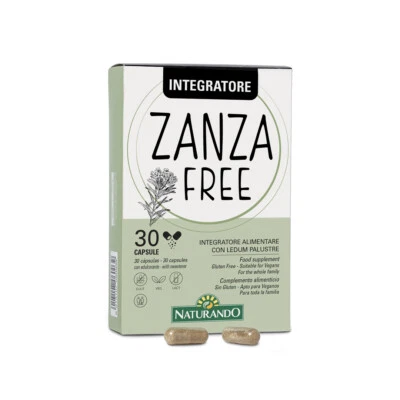 Naturando Zanza Free Integratore - a base di Ledum palustre - 30 cps