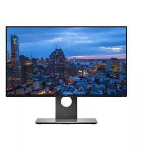 Dell Ultrasharp U2417H 24" 1080p LED Monitor w/ Stand& Cables - Picture 1 of 3