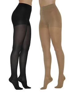 Collants Mat Moulant 120den Den Beige Noir - Bild 1 von 2