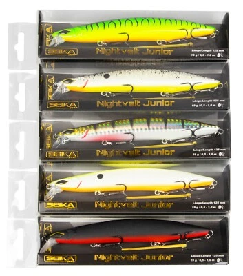 FTM Seika Wobbler Night Veit Junior Zander Köder Raubfisch - Bild 1 von 4