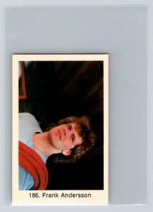 FRANK ANDERSSON 1978 Swedish Samlarsaker #186 C1 - Picture 1 of 2