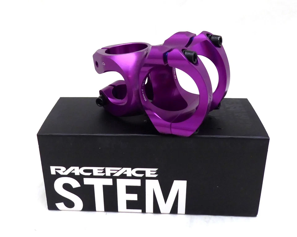 Vástago RaceFace Turbine R 35 - 32 mm, abrazadera de 35 mm, +/-0, 1 1/8", púrpura Foto 1 de 1