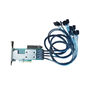 LSI 9305-16i SATA SAS 12Gbs RAID Controller PCIe 3.0 x8 IT-Mode 4* 8643 SATA - Bild 1 von 7