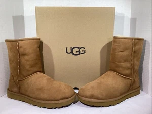 UGG Women’s Size 8 EU 39 Chestnut Classic Short II Lined Winter Boots AJ-101 - Picture 1 of 9
