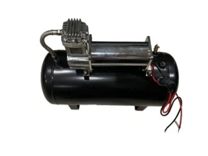 NEW FOXX AIR COMPRESSOR 12 VOLT 100% DUTY CYCLE WITH 5 GALLON AIR TANK KIT - Picture 1 of 4