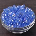 50pcs 6mm Cube Square Faceted Crystal Glass Loose Crafts Beads Wholesale lot
