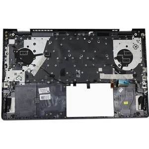 New For Dell Vostro 15 7510 Gray Palmrest Case Keyboard Backlit 0XV1DW XV1DW US - Picture 1 of 6