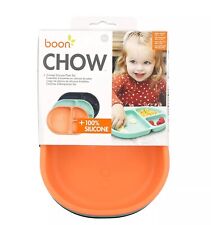 Chow, Divided Silicone Plate Set, 6m+, 3 Pack