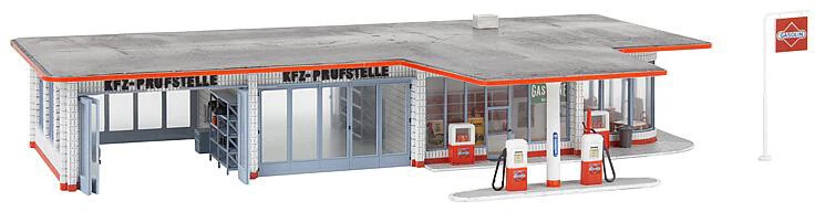 Faller 130591 Tankstelle Brandshof H0 neu OVP - Bild 1 von 1