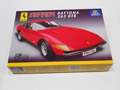 FERRARI 365 GTB DAYTONA ITALERI KIT DA MONTARE SCALA 1:24 CON SCATOLA (26S) - Immagine 1 di 4