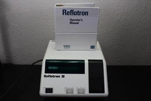 Boehringer Mannheim Typ Reflotron 1 Chemistry Analyzer W/ Operator Manual  - Picture 1 of 11