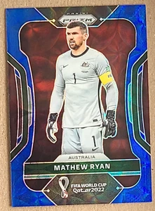 2022 Panini World Cup Qatar Choice Blue Prizm /135 Mathew Ryan #286 AUSTRALIA - Picture 1 of 2