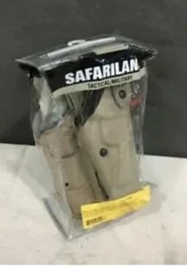 New SAFARILAND Beretta 92 96 Leg Holster Tan Double Strap 6004-73 M9 - Picture 1 of 2