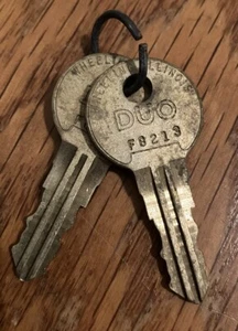 DUO Keys Code F8213 Lot Of 2 - Picture 1 of 2