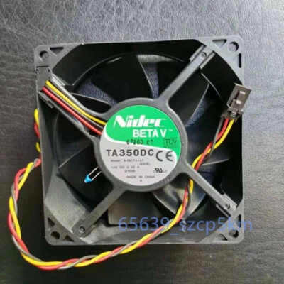 Nidec TA350DC M35172-57 DC12V 0.55A 92X92X32mm 3Pin Server cooling fan - Image 1 of 4