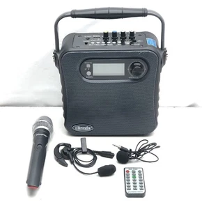 Hisonic UHF Dual Channel Wireless PA System-Bluetooth Model HS-488B-HL - Picture 1 of 11