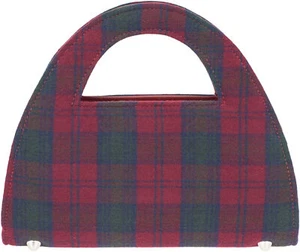 Bolso de mano Coastluder «DIWA TARTAN» AÑOS 50 cuadros VINTAGE Bag Rockabilly - Imagen 1 de 5