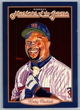 1993 Donruss Masters of the Game #13 Kirby Puckett Jumbo - NM HOF