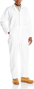 NWT Red Kap Men Twill Action Back Coverall Painter Suit White Size 44T $90 3B045 - Picture 1 of 2