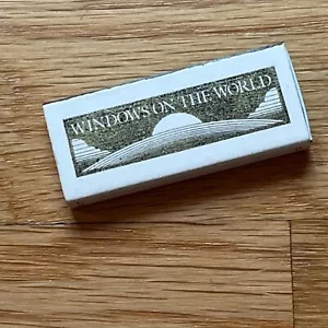WINDOWS ON THE WORLD NY World Trade Center Full Matchbox - Unstruck VG++ - Picture 1 of 8
