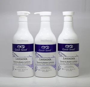 Loción corporal y para manos Good Seed 30 oz - LAVANDA (paquete de 3) - Imagen 1 de 3