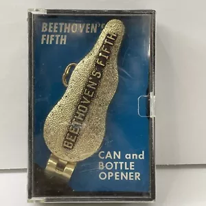VINTAGE BEETHOVEN’S FIFTH VIOLIN CASE CAN AND BOTTLE OPENER SOUVENIR - Picture 1 of 3