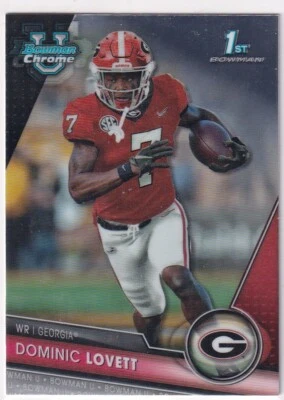 2023 Bowman University Chrome #64 Dominic Lovett - Image 1 of 2