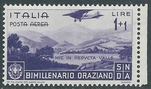 1936 REGNO POSTA AEREA ORAZIO 1 LIRA MNH ** - I53-6 - Picture 1 of 1