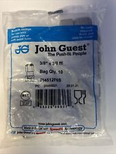 Pack Of 10 JOHN GUEST PI4512F6S 3/8” x 3/8” ffl Adapter Female Ffl , Faucet, Lot