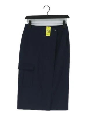 Esprit Women's Midi Skirt UK 8 Blue 100% Polyester Midi Straight & Pencil - Image 1 of 4