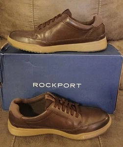 Rockport Truetech SCHUHE schokobraun Leder NEU mit Karton Confort & Style #896 - Bild 1 von 11