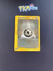 Juego de cartas coleccionables Pokémon Metal Energy Aquapolis 143/147 regular raro LP. - Imagen 1 de 3