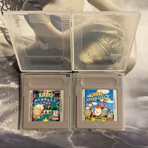 Kirby's Dream Land 2 & Pinball Land - Nintendo Game Boy Lot-Tested Authentic 🔥 - Picture 1 of 3