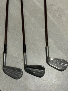 Vintage Green Finder Golf Clubs X 3 Golf Pride - Picture 1 of 17