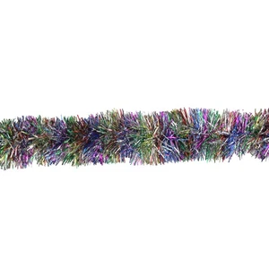 Guirnalda de oropel navideño arco iris suave Northlight 12' - sin iluminación - Imagen 1 de 3