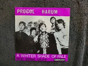 PROCOL HARUM A WHITER SHADE OF PALE IMPORT BELGIUM LIME STREET BLUES - Picture 1 of 4