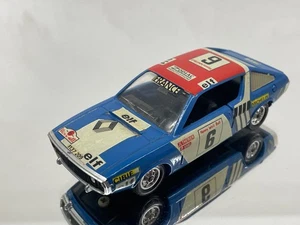SOLIDO 196 RENAULT 17 TS RALLYE MAROC 1972 #6 -BLUE 1:43- GOOD - 555 - Picture 1 of 6